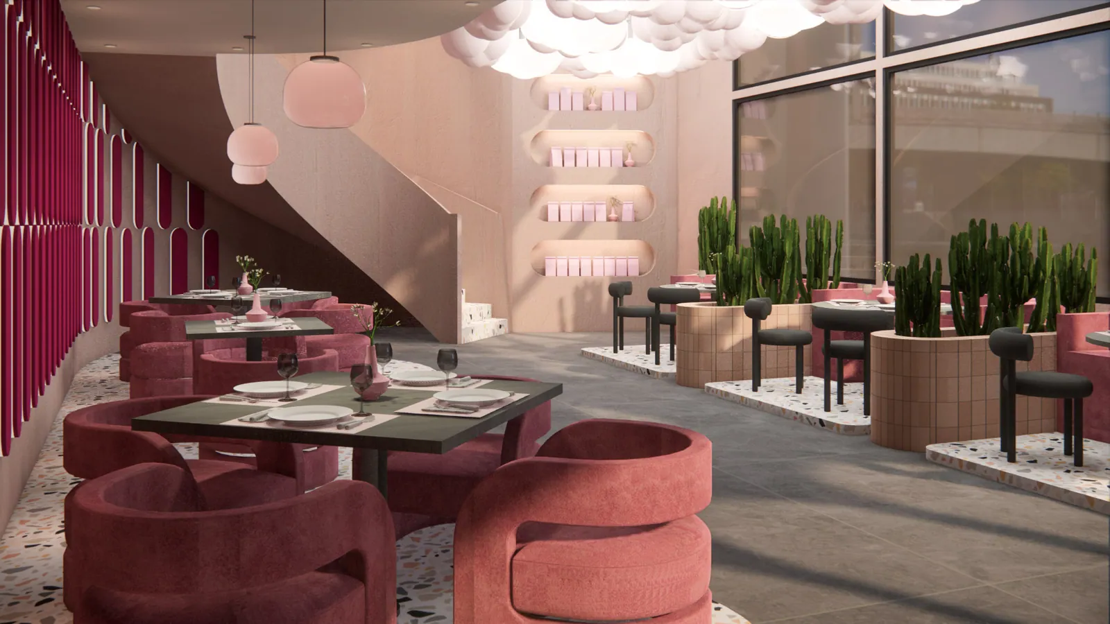 Velvet Café, main render